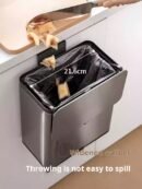 Kitchen Garbage Bin Home Kitchen 2025 New Model with Lid Wall-Mounted Specialized No-Bending Required