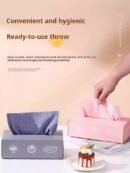 Thickened and enlarged disposable kitchen cloth for absorbing water and washing dishes (PACK OF 12)