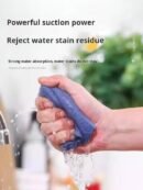 Thickened and enlarged disposable kitchen cloth for absorbing water and washing dishes (PACK OF 12)