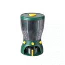 Insect-proof, moisture-proof, sealed, thickened rice container with rotating dividers for storing various grains and cereals at home.