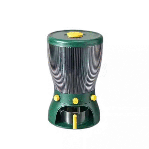 Insect-proof, moisture-proof, sealed, thickened rice container with rotating dividers for storing various grains and cereals at home. - Image 5