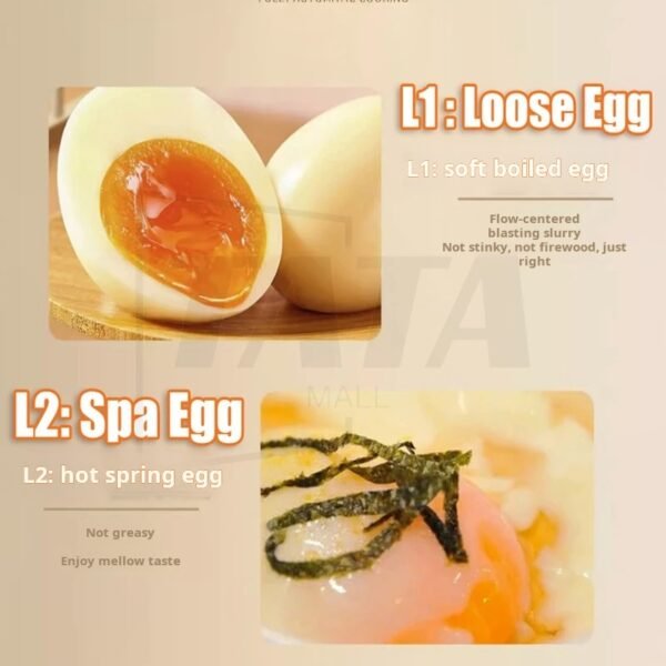 Intelligent egg boiler automatic power off household small hard boiled egg maker Modes Breakfast Cooker egg cooker - Image 3